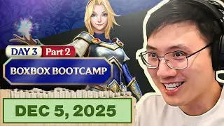 Day 3: BOXBOX BOOTCAMP! | Time to hit Rank 1 | TFT Set 16 | Part 2