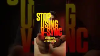 Никогда не используйте V-Sync, но ВСЕГДА используйте G-Sync, если у вас видеокарта NVIDIA.