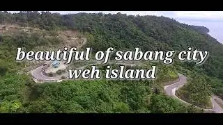 Beautiful of sabang city,weh island