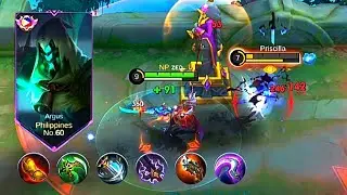 TRY THIS ARGUS BROKEN BUILD!! OP 🔥🔥MLBB Top PH ARGUS 🇵🇭