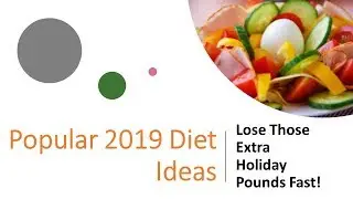 2019 Popular Diet Ideas |Paleo|Red Tea Detox| Low-Carb|Vegan| Weight Loss Ideas