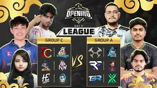 [🔴LIVE] MR PARIS GRAND OPENING | LEAGUE STAGE G-A VS G-C | FREE FIRE @ZikuVaiOfficial @mitlaaa07