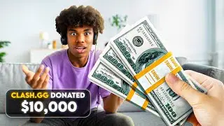 CLASH surprises STREAMERS with Donations!