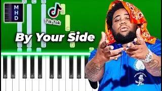 Rod Wave - By Your Side - Piano Tutorial