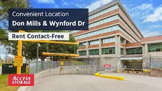Inside our Self Storage Location | North York Wynford | EN