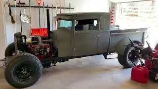 DIY - Cummins 4BT Diesel Harmonic Balancer Vibration/Shake Reduction   Fluidamper 1929 Ford Model A