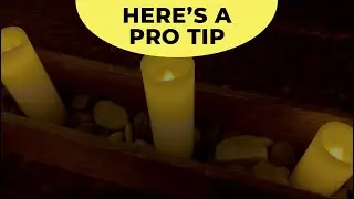 Flickering Flameless Candles with Remote, Waterproof Outdoor Battery Operated | Overview & Demo