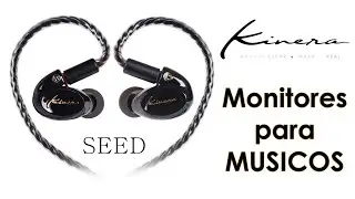 Kinera SEED Los mejores monitores para músicos y Vocalistas