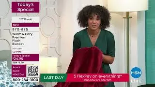 Warm   Cozy Premium Plush Blanket