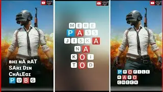 PubG Song || Full screen WhatsApp status