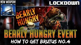 TWD RTS: Bearly Hungry Event, How to Get Brutus #4 + New Weapon! The Walking Dead: Road to Survival