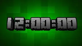 12 Hour timer | 720 minutes timer | minecraft timer