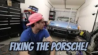 The Porsche 914 has the WEIRDEST rear brakes!
