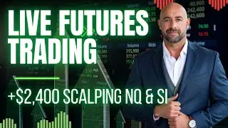 +$2,400 Scalping NQ & Silver with VWAP Wave System