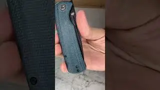 Big Blade EDC | Petrified Fish Beluga w/ blue micarta scales! | #knifereview #outdoorgearreview