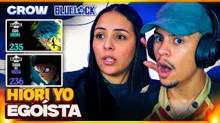 (TUDO OU NADA!) Blue Lock - CAP 235 e 236 | Crow | [Casal Jounin React] 🔥