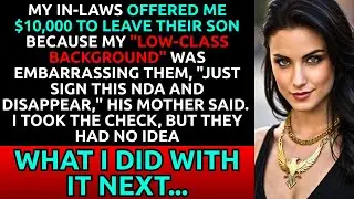 They Offered Me $10K to Leave Their Son Because I Was 