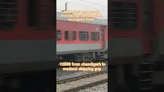 MADURAI SF EXPRESS from chandigarh to madurai 12688 #12688 #chandigarh #madurai