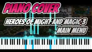 Heroes of Might and Magic 3 - Main Menu | VIDEO GAME PIANO COVER | PIANO TUTORIAL