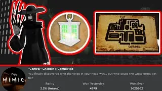 How to Beat Control Chapter 2 Nightmare | Butterfly Lantern (Roblox The Mimic)