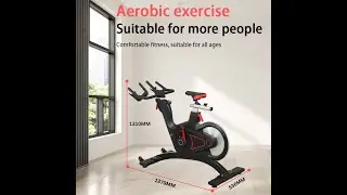 Spinning Exercise Bike Review | Smart Indoor Cycling Bike for Home Gym & Fitness