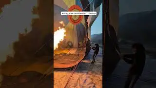 How to Inflate a Hot Air Balloon!?! #hotballoonflight #pilottraining #balloonpilot #flightinstructor