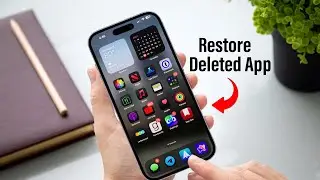 iPhone 16/Pro/Max: How to Restore Accidentally Deleted apps