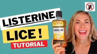 Видеоурок по применению Listerine от вшей