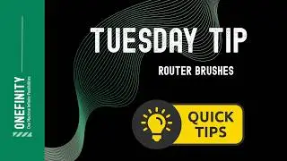 Tuesday Tips with Stone - Router Brushes