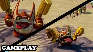 Skylanders Superchargers - Elite Trigger Happy & Trigger Snappy GAMEPLAY