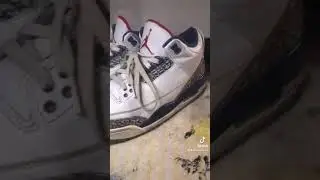 True Blue Jordan 3&rsquo;s FULL RESTORATION | TIK TOK