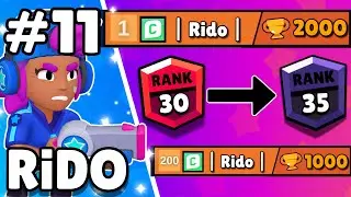 YAN HESABA 35 RANK SHELLY KASIYORUM !!! / SIRALAMAYA SHELLY KASIYORUM / BRAWL STARS