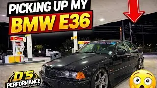 Picking Up Drift BMW E36 (VLOG) 🔥
