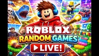 ROBLOX RANDOM GAMES 🔴 LIVE NOW!
