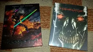 Terminator Genisys Plain Archive FullSlip Steelbooks Comparison. Unboxing & Review en