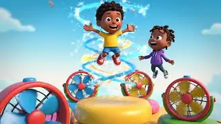 Fall Guys Jelly Bean Catapulted Over the Finish | Nursery Rhymes for Kids & Baby Songs
