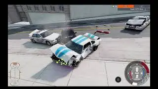 old school cars in police chase pt.1