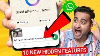 10 Amazing WhatsApp New Features - Meta AI Photo Editor Ban Gaya 😱 | New Update