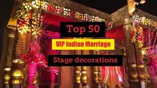 Top 50 Weddings stage decoration🔥🔥 VIP marriage stage decorations