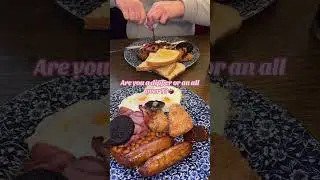 Dipper or All Over? The Breakfast Debate #breakfast #sauce #fullenglish
