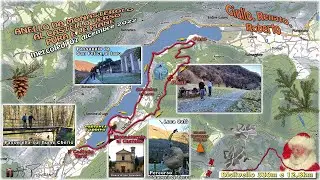 33 - Da Monasterolo lungo il lago fino a Pura e quindi alle Piane e rientro (dicembre 2022)