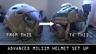 Advanced Milsim Helmet Setup | Paintball/Airsoft