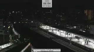 新幹線小田原駅ライブカメラ/Shinkansen Odawara Station Live Camera/Bullet train
