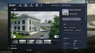 Cities: Skylines II (PC)(English) #154 Ventura City Hall (at 1:39:50)