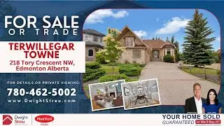 (SOLD) Home For Sale or Trade: 218 TORY CRESCENT NW | TERWILLEGAR TOWNE | Dwight Streu, Edmonton
