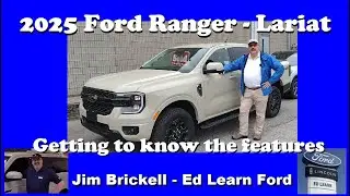 2025 Ford Ranger Lariat - Getting to know the features