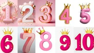 Numbers in English 1 to 10#Counting #Numbers #1to10 #Numbers Song#Nursery Rhymes #youtube#viralvideo
