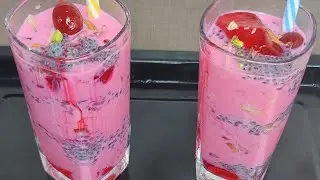 Falooda | Royal Falooda Recipe | Summer desserts recipes | Fruit Falooda | Homemade falooda