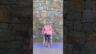Best Chair Cardio You Can Easily Do❣️#seniorfitness #chairyoga
