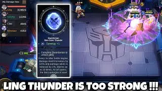 MC-310 | LING THUNDER | WANWAN 3 STARS FULL HP ALMOST INSTANTLY DEAD | MAGIC CHESS | MOBILE LEGENDS